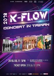 K-FLOW 台北演唱會 2018 門票價錢座位圖及售票日期